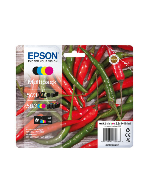 Multipack cartucho tinta epson 503xl 4