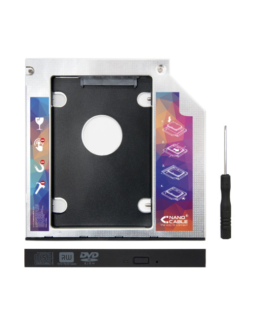Adaptador disco duro nanocable 9.5mm unidad