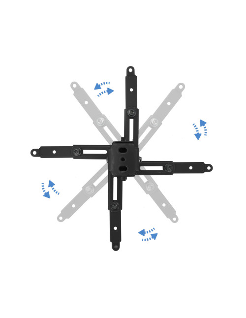 Soporte proyector techo tooq pj2012t - b negro