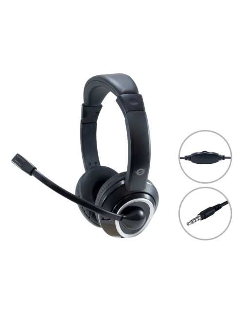 Auricular conceptronic polona02b jack 3.5mm microfono
