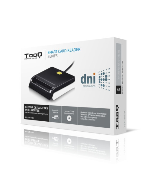 Lector tarjetas dni tooq tqr - 210b usb