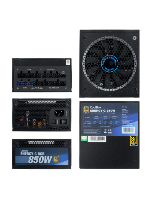 Fuente alimentacion coolbox energy - g 850w 80+