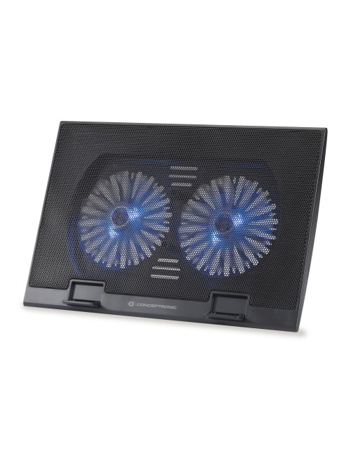 Base refrigeracion conceptronic portatiles 2 ventiladores