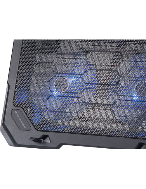 Base refrigeracion conceptronic portatiles 2 ventiladores