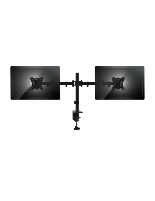 Soporte pantalla equip mesa dos brazos