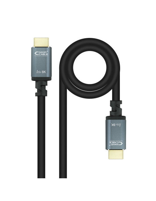 Cable nanocable hdmi 2.1 iris 8k