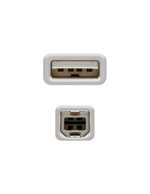 Cable impresora nanocable conversor usb - a a