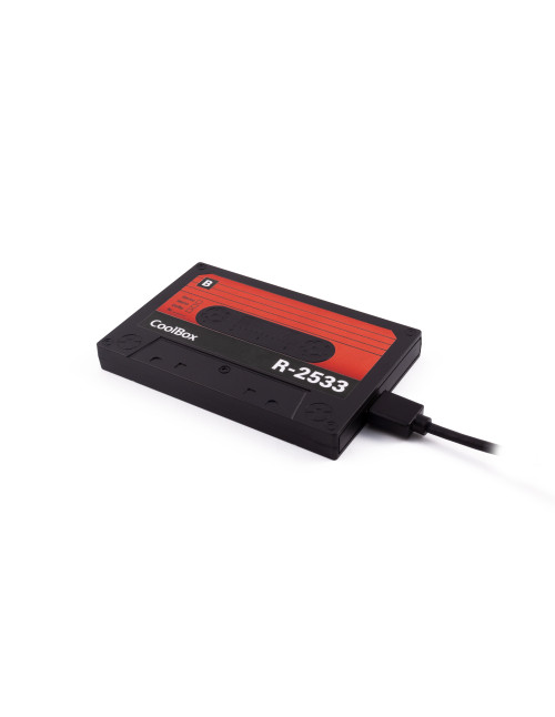 Carcasa disco duro hdd - ssd coolbox coo - scp2533 - r