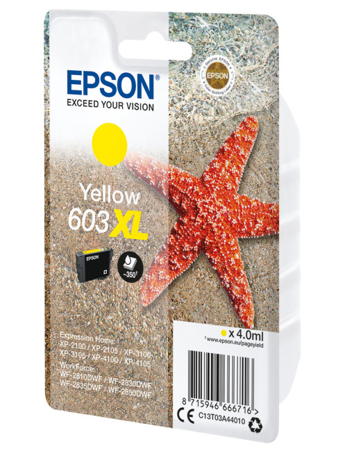 Cartucho tinta epson c13t03a44010 singlepack amarillo