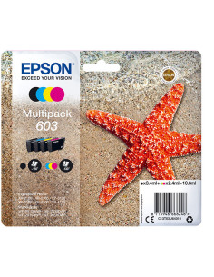 Multipack cartucho tinta epson 603 c13t03u64010