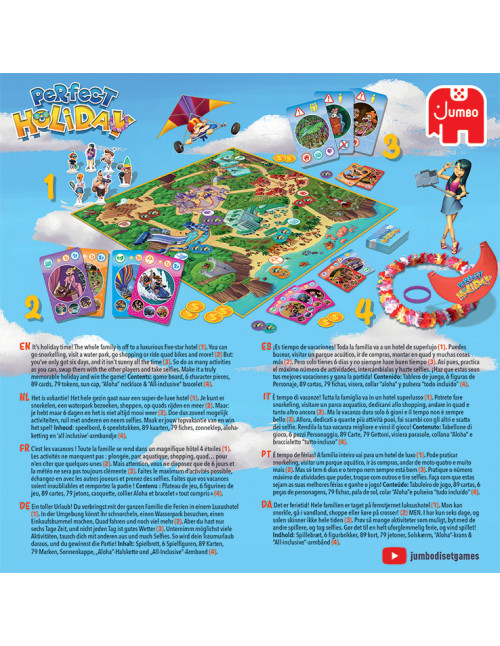 Juego mesa perfect holiday pegi 8