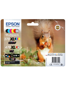 Multipack cartucho epson c13t379d4010 6 colores