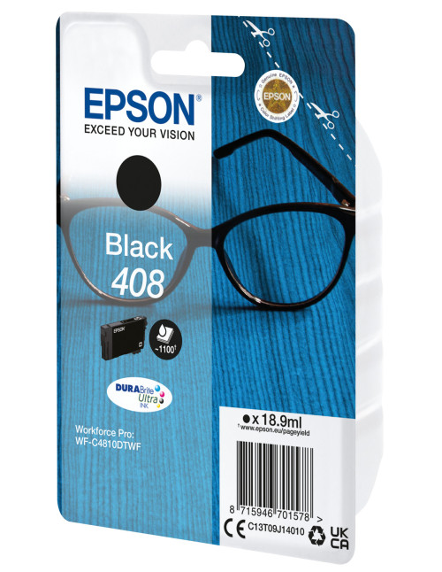 Cartucho tinta epson 408 negro durabrite