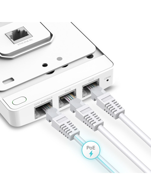 Punto acceso inalambrico pared tp - link eap235 - wall