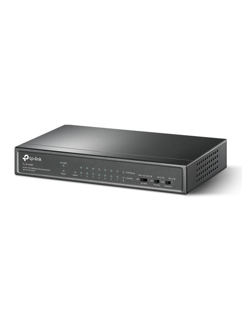 Switch 9 puertos tp - link tl - sf1009p 10