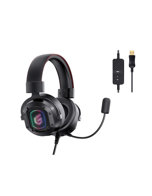 Auricular gaming conceptronic athan02b usb microfono