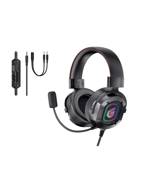 Auricular gaming conceptronic athan03b jack 3.5mm