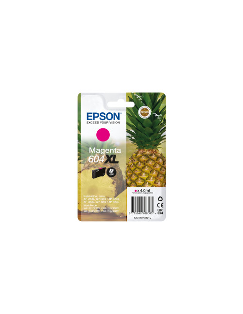 Cartucho epson 604xl magenta c13t10h34010 xp2200