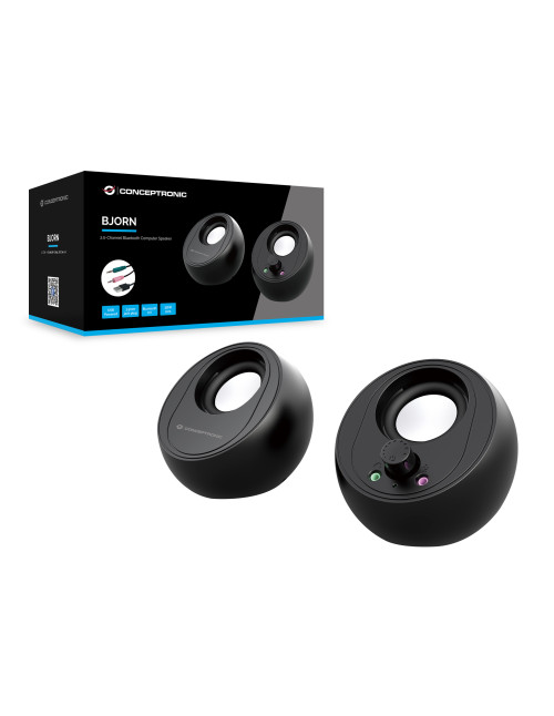 Altavoces conceptronic bjorn01b 10w negro