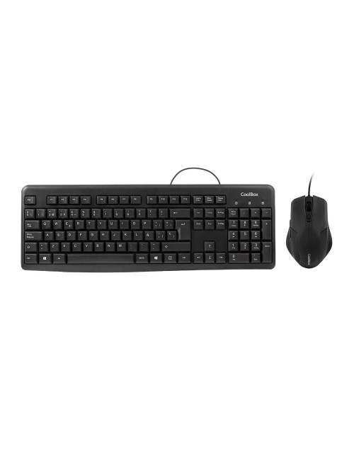 Kit teclado + raton coolbox usb