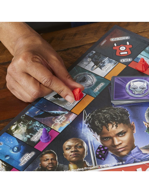 Juego mesa monopoly black panther