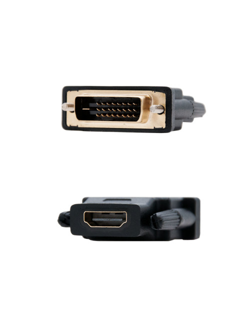 Adaptador dvi a hdmi nanocable macho - hembra