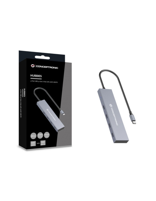 Hub usb tipo c conceptronic hubbies14g