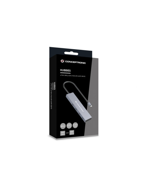 Hub usb tipo c conceptronic hubbies14g