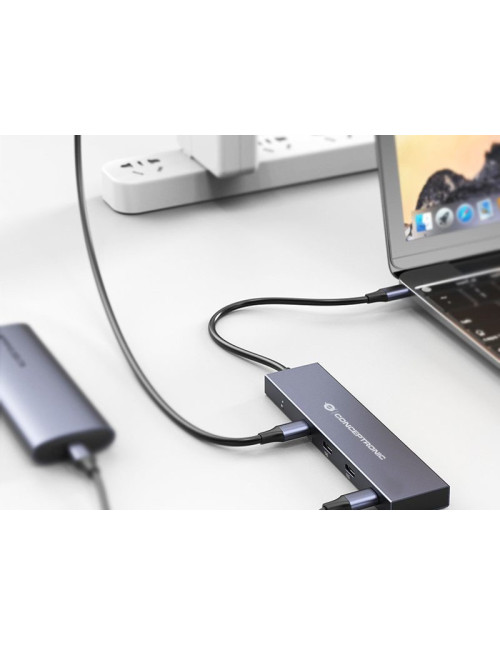 Hub usb tipo c conceptronic hubbies14g