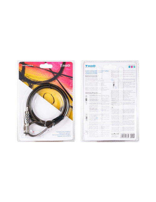 Cable seguridad tipo nano tooq con