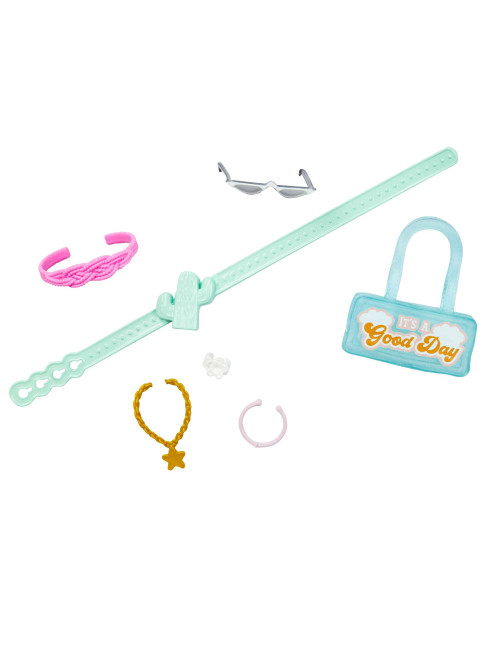 Muñeca barbie mattel mono rosa