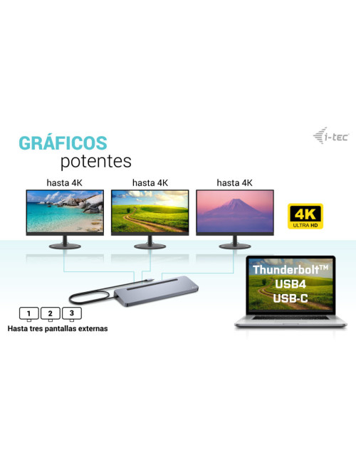 Dock i - tec usb - c ergo 3x lcd
