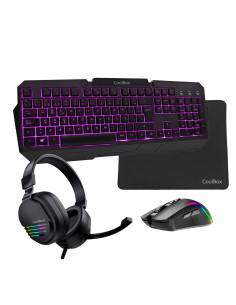 Kit teclado + raton + auriculares