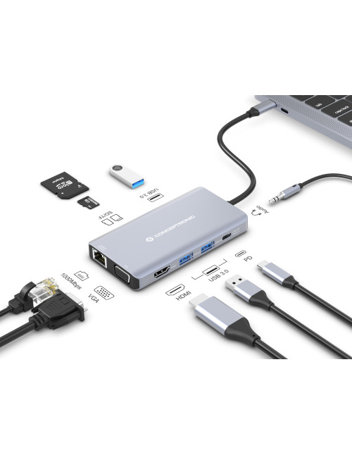 Docking station conceptronic usb tipo c