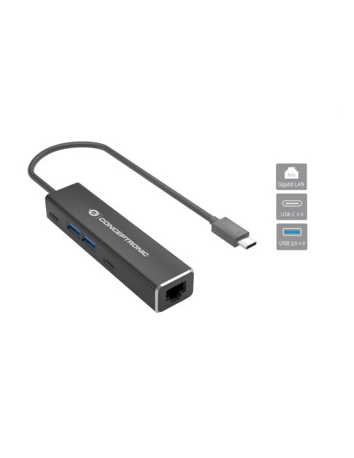 Adaptador usb tipo c a rj45