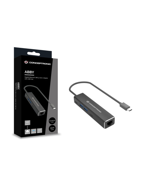 Adaptador usb tipo c a rj45