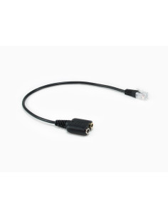 Cable rj9 a 2 x jack