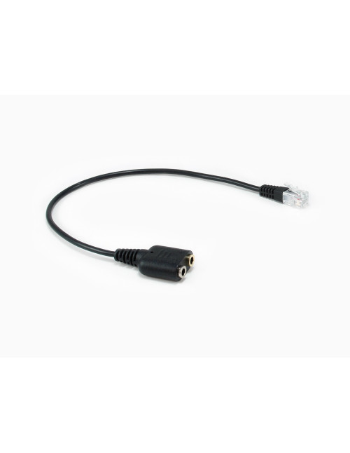 Cable rj9 a 2 x jack