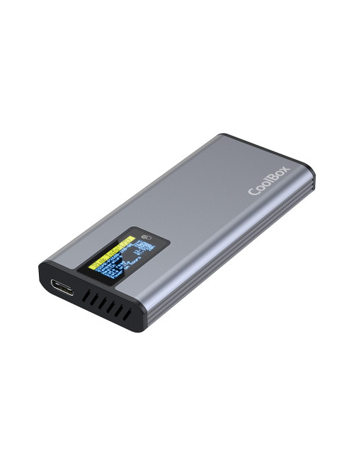 Mini carcasa disco duro ssd coolbox