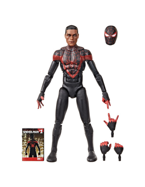 Figura hasbro marvel legends miles morales 