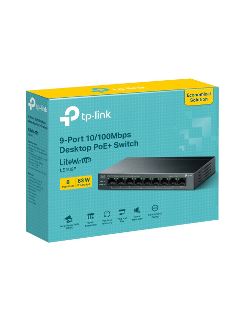 Switch tp - link ls109p 9 puertos