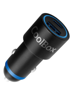 Cargador usb coche coolbox 45w usb