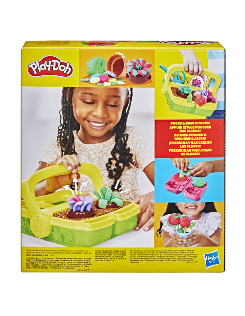 Juego hasbro play - doh blooming flowers