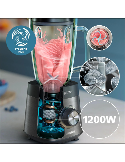 Batidora vaso philips hr3040 00 2l