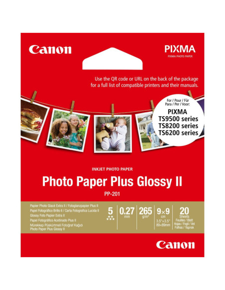 Papel canon foto pp - 201 2311b070 9x9