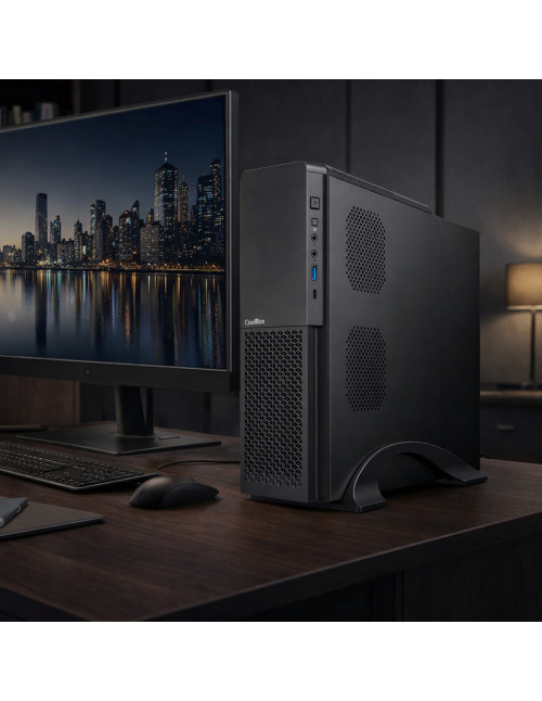Caja ordenador coolbox microatx slim t313