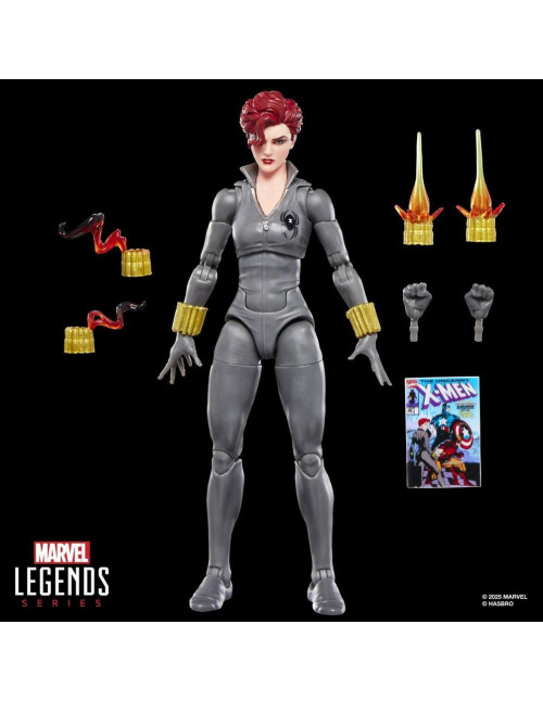 Figura hasbro marvel legends series black