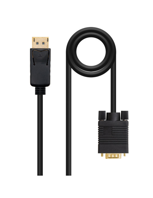 Cable conversor displayport a vga nanocable
