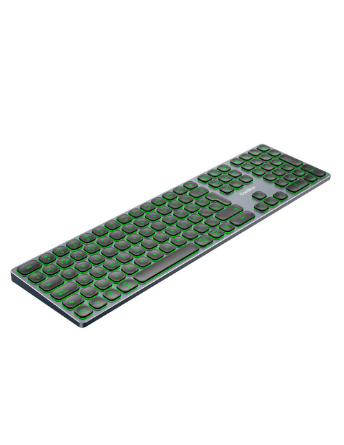 Teclado inalambrico retroiluminado coolbox moonlight key