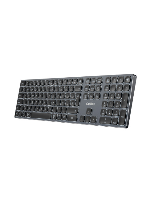 Teclado inalambrico retroiluminado coolbox moonlight key